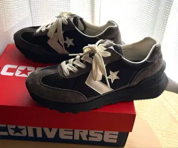 초 레어 Converse STARFIRESC 블랙 x 그레이 24cm