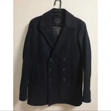 BANANA REPUBLIC 더블 캐시미어 울 혼방 미들 기장 피코트