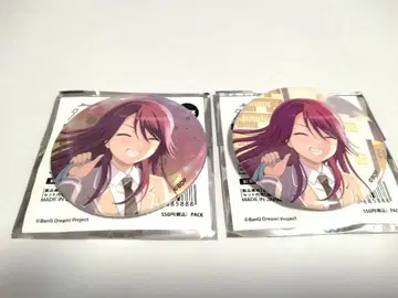 뱅드림 Afterglow 석양의 한 페이지 캔뱃지 우다가와 토모에 2세트