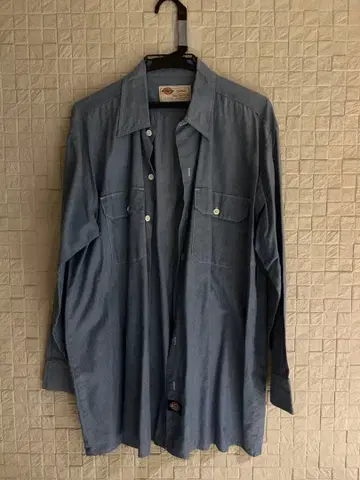 Dickies 긴팔 셔츠 L 사이즈 라이트 블루