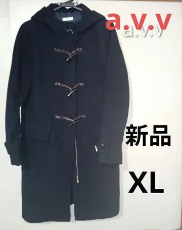 [ 새상품 택 포함 ] avv 더플 코트 네이비 XL avv