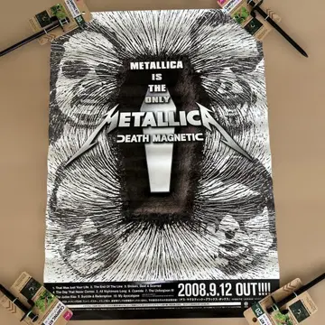METALLICA 포스터 Death Magnetic