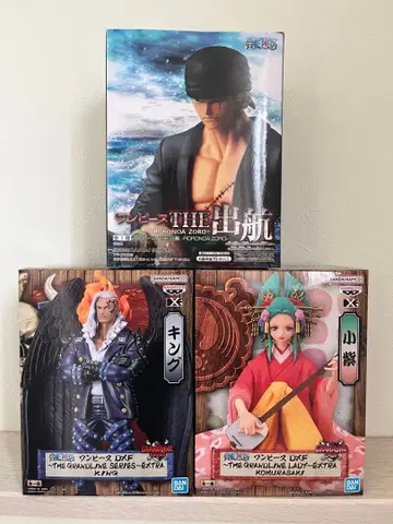 원피스 피규어 3체 세트