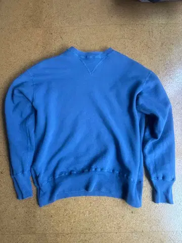 BEAMS PLUS warehouse 웨어하우스 별주 맨투맨 블루