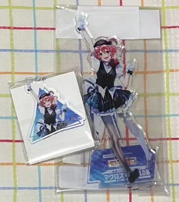 마크로스 x 리니아 L0계 아크릴 스탠드 & 키링 프레이아