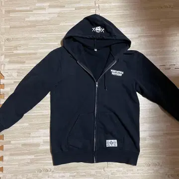 MAN WITHA MISSION 한정판 후드티 XL 블랙
