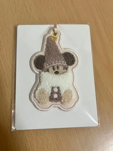 릴린린 키체인 키링 디즈니 크리스마스 브라운 미키