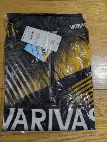 VARIVAS 드라이 지퍼 셔츠 긴팔 VAZS-21 골드 L