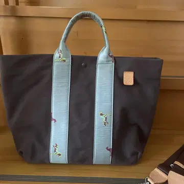 RUSSET 말 패턴 2웨이 토트백 대용량