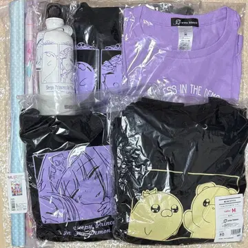 마왕성에서 잠들다 태피스트리 보틀 백 티셔츠 후드티 세트