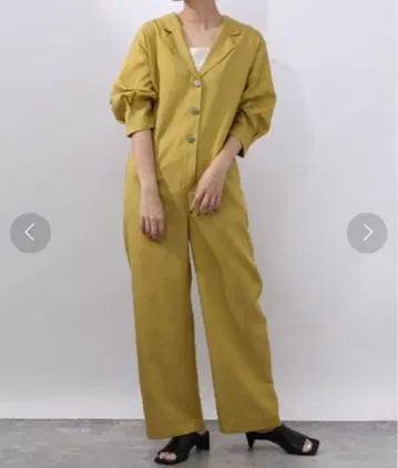 JEANASIS 테일러 점프 수트