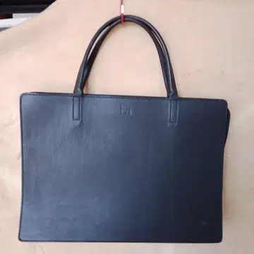 블랙 비즈니스 백 가죽제품 대형