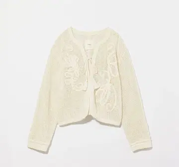 Eaphi COTTON NET TAPE EMBROIDERY JACKET