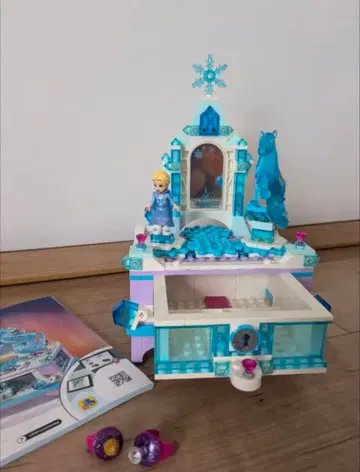 디즈니 겨울왕국 레고 41168 엘사의 얼음 성 안나 레고 쥬얼리 박스