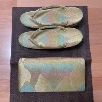 조리 및 백 세트 골드 계열