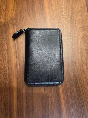 LUGARD 이단 접이식 지갑 블랙 컬러