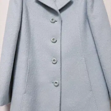 Chris montez 연한 스카이블루 코트 사이즈 1 ( M 사이즈 )