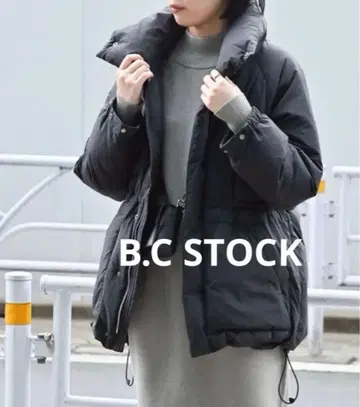 베이세스톡 B.C STOCK 스탠드 퍼피 다운 블랙 프리 사이즈