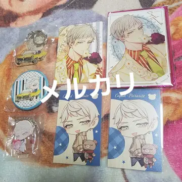 쉘비 큐피파라 아크릴 스탠드 파르카 봄바람 겨울 시장 세트