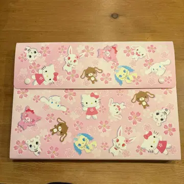 헬로키티 A4 파일 핑크