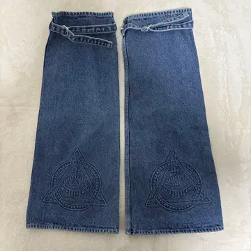 GYDA 코다 쿠미 데님 레그 워머