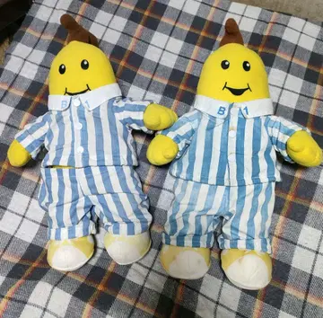 바나나 인 파자마 바나나 인 파자마 봉제 인형 2체