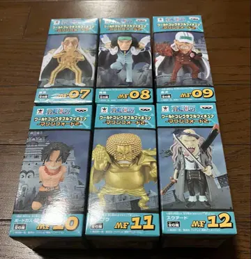 원피스 월드 콜렉터블 마린포드 2 총 6체 세트