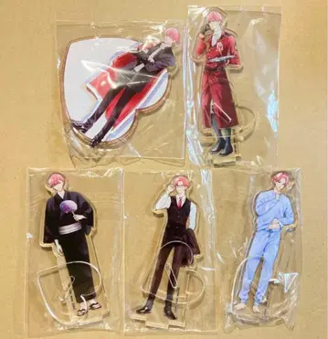 핑크와 하바네로 아크릴 스탠드 세트