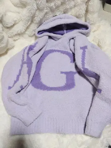 GYDA 후드 부착 니트