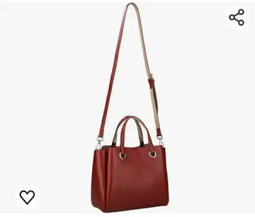 새상품 바르코스 숄더백 레드 소가죽