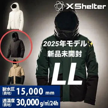 익명 배송 엑스쉘터(R) 단열 알파 방수 방한 자켓 LL 블랙