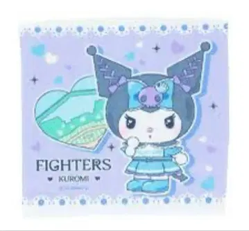 새상품 파이터즈 귀여운 시리즈 쿠로미  타월