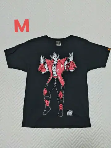 나카무라 신스케 악마 장군 T셔츠 신일본 프로레슬링 근육맨