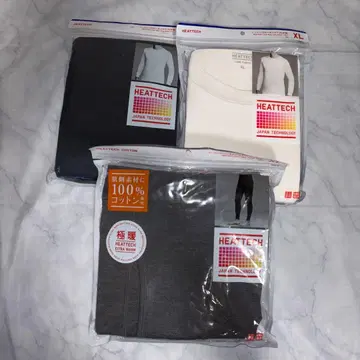 유니클로 히트텍 XL 3종 세트