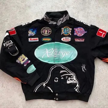 [ 새상품급 ] XLARGE 레이싱 자켓 M
