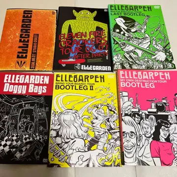 ELLEGARDEN 라이브 DVD 6개 세트