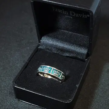 JustinDavis OBSESSION 반지 SRJ695 17호 블루