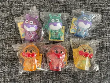 돌격! 호빵맨 바스락 클리어 키링 컴플리트 전 6종