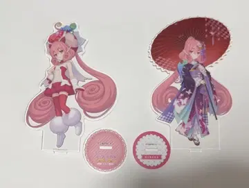 프리코네 네네카 아크릴 스탠드 2점 묶음 판매