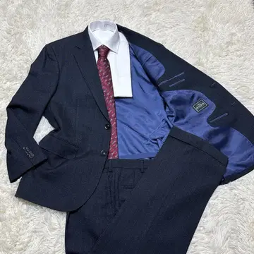 SAVILE ROW x DORMEUIL 수트 상하의 네이비 XL