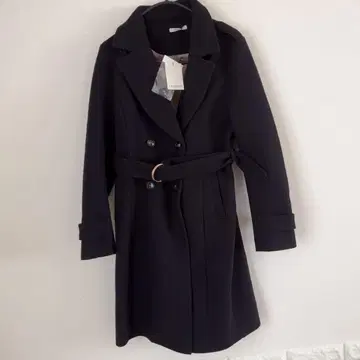 립 서비스 아우터 롱 코트 블랙 블랙 리젝시 eimy