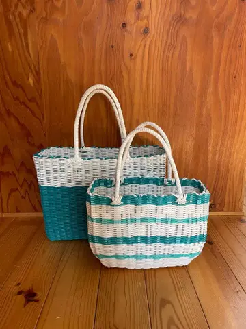 비닐 바스켓백 2개 세트