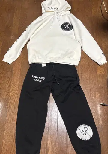 택 포함 새상품 whim roth 위임로스 셋업 후드티 팬츠