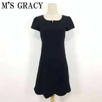 LA7863 엠즈 그레이시 반팔 원피스 폴리에스테르 블랙 38