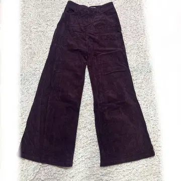 zara 와이드 팬츠 퍼플 버건디