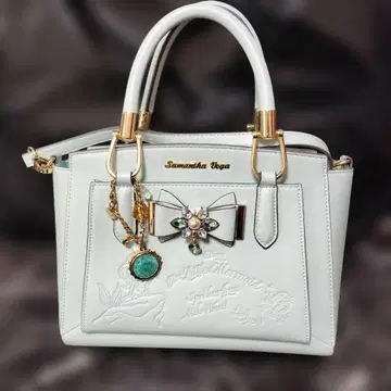 Samantha Vega 프린세스 비쥬 리본 백 (아리엘) 민트