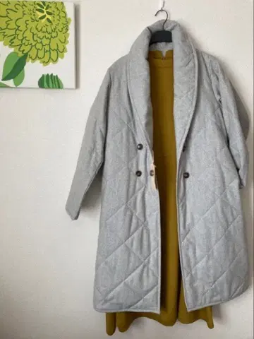 새상품 studio clip 퀼팅 가운 코트 스튜디오 클립