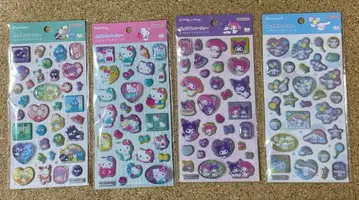 산리오 팝 데코 파티 라메 반짝 크리스탈 씰 쿠로미 시나모롤