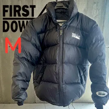 퍼스트 다운 FIRST DOWN 블랙 다운 자켓 M
