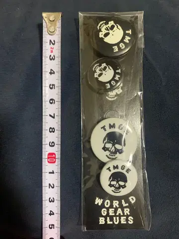 미셸 건 엘리펀트 캔뱃지 4개 세트